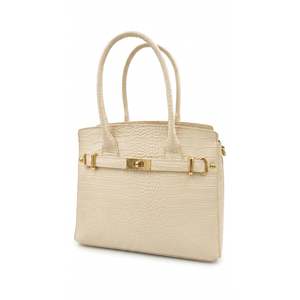 Bolso Estructurado de Cuero Croco Genuino Hecho en Italia-Art. 26105 - Product Image 3