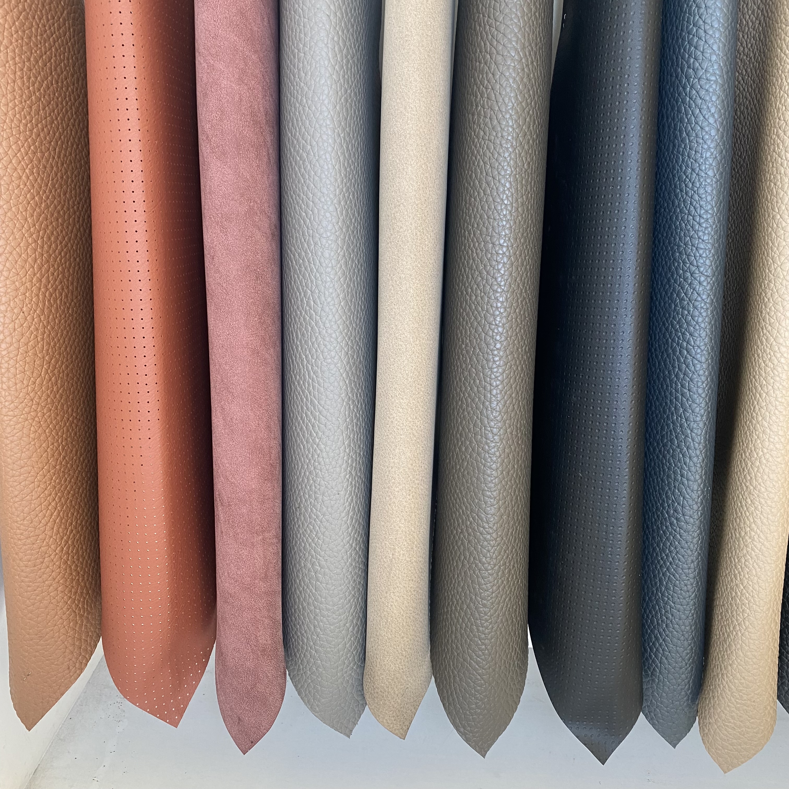 Vietnam's Largest Manufacturer of Waterproof Synthetic Leather Cloth for Saddles Sofa Bag Use Woven Backing-Contact +84377316168