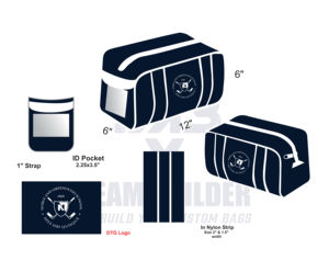 Bolsa de Aseo para Ducha con Logotipo Personalizado, Precio de Fábrica, Mejor Calidad, Bolsas de Almacenamiento de Calidad para Baño, para Guardar Equipo de Hockey - Product Image 1