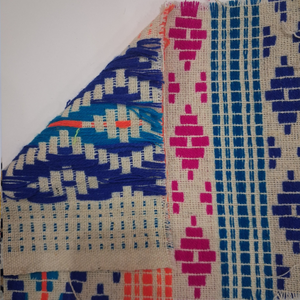 Nuevo 2025 Ecológico 42 ''Khadi Tela Hilo Teñido Khadi Tela Ropa Tela Textil para el hogar Tela de algodón - Product Image 4