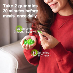 Toptan Özelleştirilmiş Meyve Aromalı Vitaminli Sakızlar Yumuşak Çiğnenebilir Takviyeler Ekşi Elma Sakızları - Product Image 5