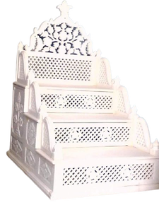 2025 Entièrement Décoratif Pierre Crafty Masjid Mimber Pour Mosquée Décoration Utilisable Fabrication en Inde À Vendre - Product Image 5