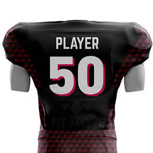 2024 Maillot de football américain unisexe de haute qualité sur mesure meilleur tissu vêtements d'équipe personnalisés XL Sport chemises/hauts OEM - Product Image 5