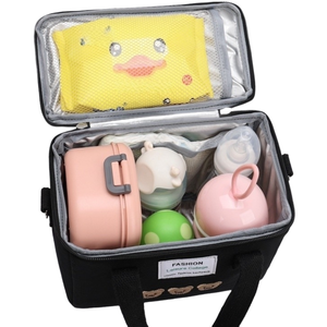 กระเป๋าเก็บความร้อนหุ้มฉนวนอย่างดีมากจัดส่งเร็วเป็นมิตรต่อสิ่งแวดล้อมใช้สำหรับโลโก้อาหารที่กำหนดเองได้เวียดนาม - Product Image 3