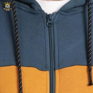 Sweat à capuche décontracté pour hommes 100% coton à la mode Streetwear couleurs personnalisées tailles et Logos pour vêtements d'hiver - Product Image 3