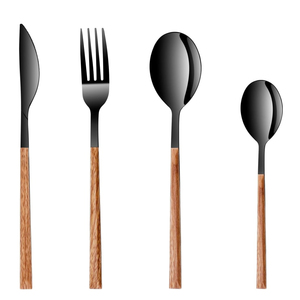 Designer Vente en gros Couverts Réutilisables Argentés Couverts en Acier Inoxydable Ensemble d'Argenterie pour Banquet Événements - Product Image 6