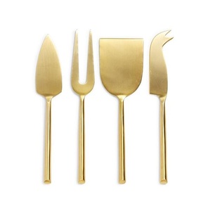 Juego de cubiertos de acero inoxidable, cubiertos de mesa de gama alta, tenedor, cuchara, cubiertos de boda elegantes chapados en oro con mango personalizado - Product Image 3