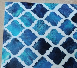 Ensemble de sous-verres carrés en bambou écologiques de luxe faits à la main résistants à la chaleur pour la décoration de la maison, de la cuisine et du comptoir de bar - Product Image 3