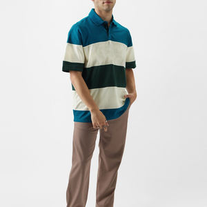 Polo de haute qualité, logo personnalisé, coupe parfaite, vente en gros, nouveau style, polo en coton de haute qualité, OEM professionnel - Product Image 5