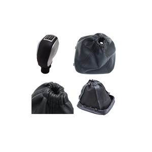 Transit V347 Sport Black Gear Shift Boot and Knob Without Windscreen Cover for Cars - Product Image 1