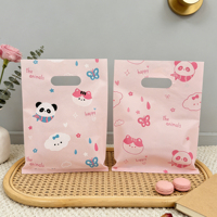 Sacs d'emballage personnalisables avec logo, sacs en plastique LDPE pour desserts et aliments, adaptés aux vêtements pour enfants, chaussettes