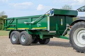 รถพ่วงดั๊มพ์ไฮดรอลิก 2 เพลา สำหรับงานเกษตร บรรทุก 3-14 ตัน ขนส่งทางการเกษตร ปลอดภัยสูง ทนทาน รับประกัน 1 ปี พร้อมส่ง ราคาถูก - Product Image 2