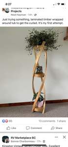 Support de plantes en bambou à 3 niveaux pour balcon extérieur, jardin, pots de fleurs, support de plantes en bois - Product Image 2