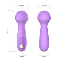 GINYA Mini AV Zauberstab Massage gerät Weibliches Sexspielzeug Niedlicher Vibrator Muskel Faszie Entspannung Super starkes Vibrations massage gerät Sexspielzeug für Erwachsene
