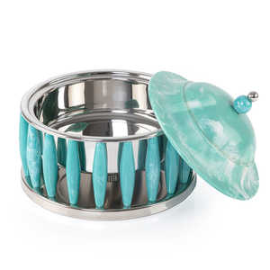 Casserole de luxe en acier inoxydable avec couvercle, durable et résistante au four, design moderne pour le stockage et le service des aliments, emballage personnalisé - Product Image 3