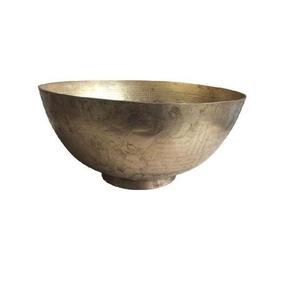 Bol à salade en cuivre et noir mat en forme de feuille de conception antique pour décor de restaurant dessus de table cadeau de mariage utilisation bol de fruits de service - Product Image 2