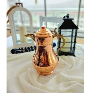 เหยือกน้ำทองแดงตกแต่งใหม่ล่าสุดเหยือกน้ำ/กาต้มน้ำสำหรับบ้านและโรงแรม - Product Image 3