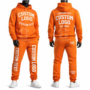 Ensemble de survêtement professionnel streetwear imprimé à capuche, collection 2026, maillot et pantalon de course pour homme, sports de plein air - Product Image 6