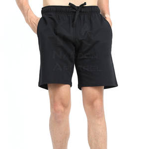 Shorts en coton décontractés pour hommes avec logo personnalisé, légers et surdimensionnés pour une utilisation en extérieur au prix de gros - Product Image 1