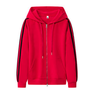 Vente en gros unisexe hommes personnalisé bouffée à capuche avec fermeture éclair complète-vêtements d'extérieur de style décontracté, polyester, grandes tailles vente en gros 2026 - Product Image 1