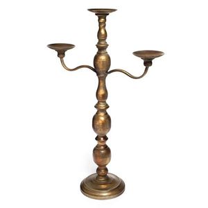 High Quality Silver Metal <b>Candelabra</b> With 5 Arms & Custom Color Wedding Centerpiece Home Decor for Sale at Wholesale - Product Image 6