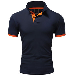 Algodón orgánico personalizado de calidad caliente para hombres para Polos Camisetas de cuello de calidad para hombres Mujeres Diseños en blanco al por mayor - Product Image 1