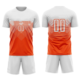 Nueva Llegada, Camisetas de Fútbol 100% Poliéster, Conjuntos de Ropa Deportiva de Alta Calidad, Hechas a Medida, Ligeras, Corte Automatizado, Servicio OEM - Product Image 1