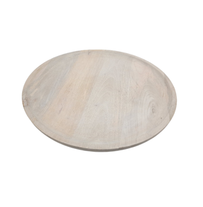 Nuevo plato redondo de madera decorativo platos de Color marrón para vajilla y decoración de servicio personalizado a granel - Product Image 3