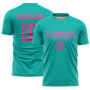 Camiseta de Fútbol Personalizada para Adultos, Ligera, Transpirable, Absorbente de Sudor, 100% Poliéster, para Entrenamiento y Práctica - Product Image 1