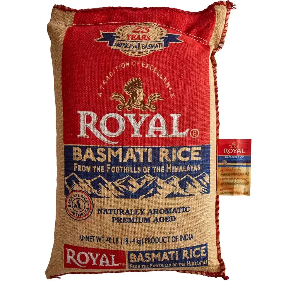 A buon mercato di qualità Premium a grani lunghi riso Basmati riso bianco Sella Basmati riso a vapore Basmati al più basso prezzo all'ingrosso