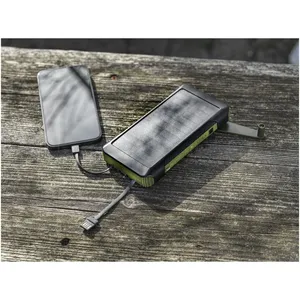Banque d'alimentation solaire durable recyclée Soldy, gadgets promotionnels - Product Image 2
