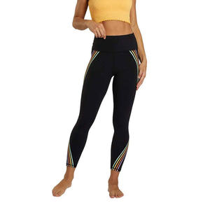 Mujeres Running Workout Pantalones de cintura alta Fitness Gym Stretch Activewear Deportes Cintura elástica Leggings de yoga - Product Image 6