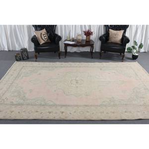 พรมปูพื้นสไตล์ตุรกี7.4ชิ้นแบบคลาสสิกพรมขนสัตว์โพลีเอสเตอร์เย็บปะติดปะต่อกันลายสี่เหลี่ยมผืนผ้าสำหรับใช้ในห้องนอนห้องนอน - Product Image 3