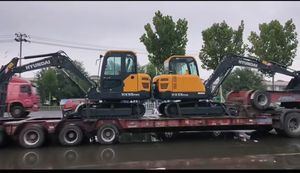 Excavadora hidráulica de buena calidad 5,5 T, excavadora diésel HX55PRO - Product Image 3