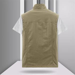 Nuevos chalecos de secado rápido de malla para exteriores de verano para hombre, chalecos finos, chaquetas sin mangas para escalada, chaleco para hombre/bolsillo 5 dimensiones - Product Image 6