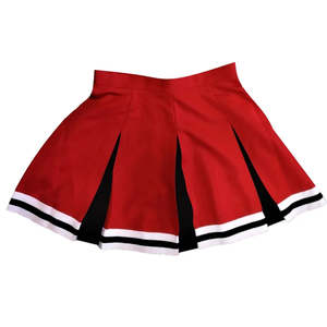 Ensemble d'uniformes de cheerleading de haute qualité pour jeunes, taille personnalisée, logo imprimé, couleur unie légère, matière en spandex premium - Product Image 4