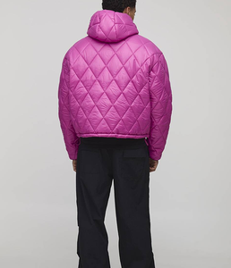 Chaqueta Acolchada para Hombre de Alta Gama, Rellena de Fibra de Poliéster, con Logotipo Personalizado, Envío Directo, Estilo Holgado, Grueso, Reversible - Product Image 5