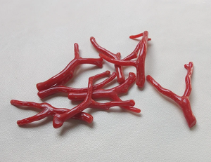Red Coral <b>Tree</b>, 100% Natural Italian Coral Gemstone Loose Branch Polished AA++ Quality Coral Stick Gemstones, Red Coral Stick - Product Image 5