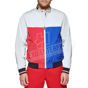 Chaquetas modernas clásicas Bomber para hombre, prendas de vestir exteriores ligeras con cremallera completa, perfectas para viajes, uso diario, última venta al por mayor - Product Image 1