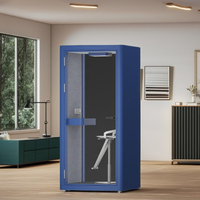 Moderne pour l'acoustique Microphone de masque de jeu insonorisé Matériaux de construction innovants Pods de bureau Hush Office Pods