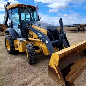 Gran oferta usada para John para 410L Skid Steer Loader retroexcavadora Tractor Yunnei motor HYDAC máquinas de construcción para caminar núcleo de bomba - Product Image 5