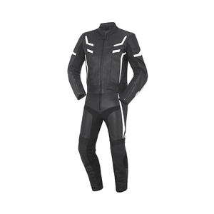 Traje de Motocicleta Profesional de Fabricación Industrial, Chaqueta y Pantalón de Cuero Ajustados, Traje de Carreras de Motociclismo - Product Image 2
