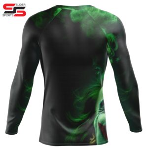 Wholesale Custom Logo OEM ODM Rash Guard <b>Men</b> Sublimation Printed Spandex Rashguard <b>Swimming</b> Wear Shirts Rash Guard Windproof - Product Image 4