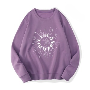 Nouveau design, sweat-shirt en toile personnalisé pour femmes, col en V, impression personnalisée, séchage rapide, respirant, haute qualité, couleurs et logo personnalisés - Product Image 5
