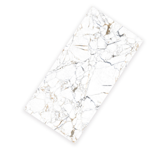 End Touch Indigo White 60x120 Azulejo de cerámica de baño moderno Cuerpo completo Mármol de porcelana esmaltado brillante para Villa Luminous Firebrick - Product Image 1