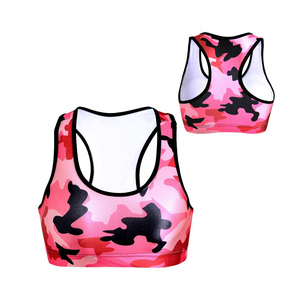 Nuevo 2025 personalizado de alta calidad logotipo personalizado Nylon sin costuras transpirable mujeres correr acanalado chaleco gimnasio Yoga deporte camisetas sin mangas sujetador - Product Image 1