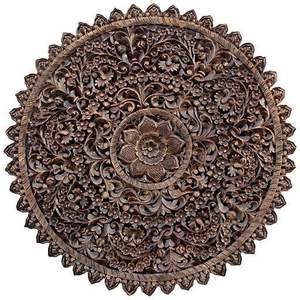 Art mural moderne en MDF Mandala pour l'intérieur d'une maison contemporaine avec un style spirituel minimaliste - Product Image 5