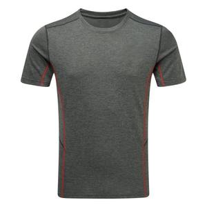 Factory Wholesale Solid Color T Shirts Custom Gym Wear Men Clothing T Shirt for Men / Plain <b>Blank</b> Men Polyester T Shirts - Product Image 4