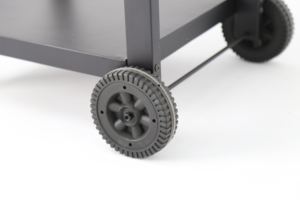 2-Burner Luxurious Premium Modern Steel <b>Gas</b> BBQ Grill Durable Powder Coated Finish Piezo <b>Ignition</b> Trolley Pizza Oven Function - Product Image 6