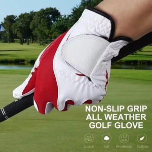 Fabricante profesional Diseño personalizado Corte perfecto El mejor precio con sus propios colores de logotipo Superventas para guantes de golf - Product Image 5
